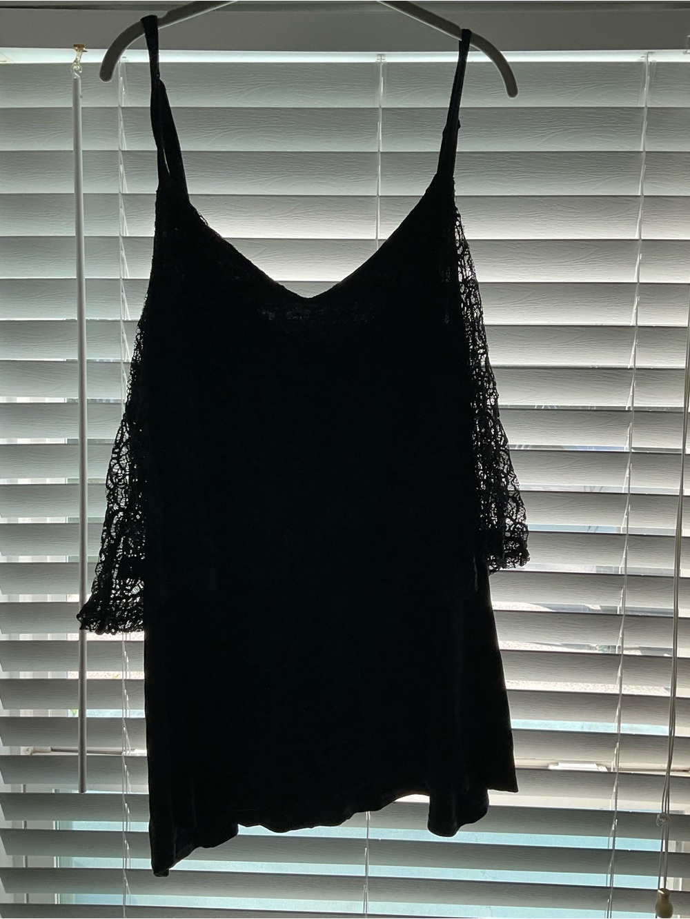torrid Black Lace-Trim Sleep Cami